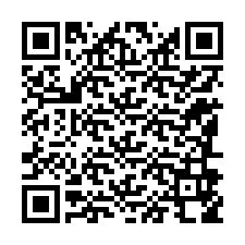 QR код за телефонен номер +12186958062