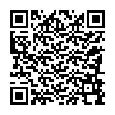 QR Code สำหรับหมายเลขโทรศัพท์ +12186998538