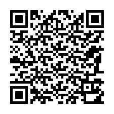 QR-code voor telefoonnummer +12187110013