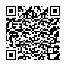 QR Code pour le numéro de téléphone +12187110065