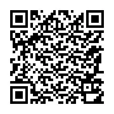 QR-koodi puhelinnumerolle +12187110716