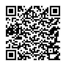 QR Code pour le numéro de téléphone +12187110717