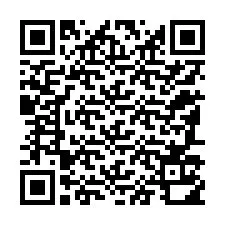 Código QR para número de teléfono +12187110718