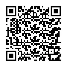 QR-kood telefoninumbri jaoks +12187111445