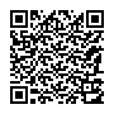 QR-code voor telefoonnummer +12187112015