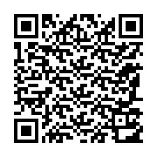 QR kód a telefonszámhoz +12187112316