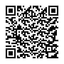 QR Code สำหรับหมายเลขโทรศัพท์ +12187112328