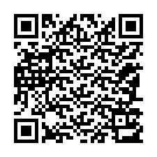 QR-код для номера телефона +12187113639