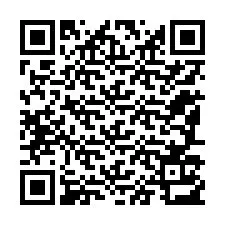 Kode QR untuk nomor Telepon +12187113723