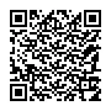 QR код за телефонен номер +12187114801