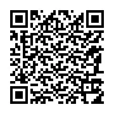 QR kód a telefonszámhoz +12187114802