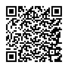 QR kód a telefonszámhoz +12187116236