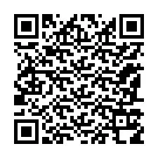 Código QR para número de telefone +12187118475