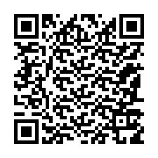 QR-код для номера телефона +12187119975