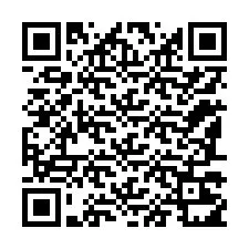 QR kód a telefonszámhoz +12187211061