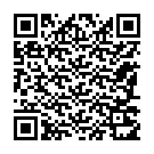 QR kód a telefonszámhoz +12187211327