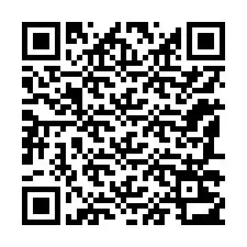 Codice QR per il numero di telefono +12187213615