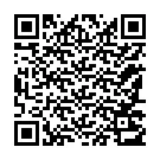 QR kód a telefonszámhoz +12187213791