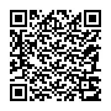 QR kód a telefonszámhoz +12187213809