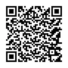 QR kód a telefonszámhoz +12187215631