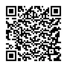 QR Code สำหรับหมายเลขโทรศัพท์ +12187216270