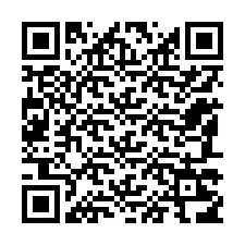 QR-koodi puhelinnumerolle +12187216407