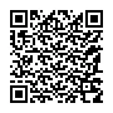 QR-kood telefoninumbri jaoks +12187218150