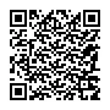 Código QR para número de teléfono +12187219913