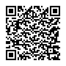 Kode QR untuk nomor Telepon +12187227872