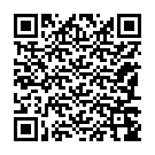 QR код за телефонен номер +12187246935