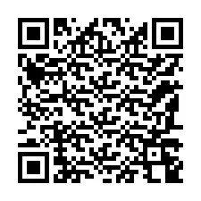 QR-код для номера телефона +12187248951