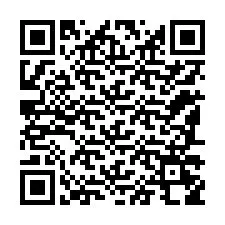 QR kód a telefonszámhoz +12187258661