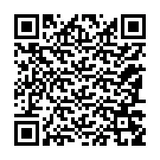 QR код за телефонен номер +12187259569