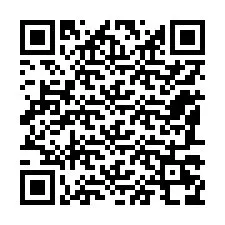 Kode QR untuk nomor Telepon +12187278017