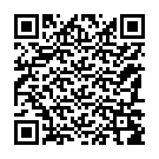 Código QR para número de teléfono +12187286201