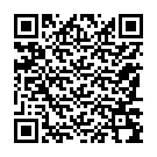 QR kód a telefonszámhoz +12187294593