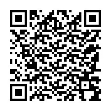 QR-код для номера телефона +12187294594