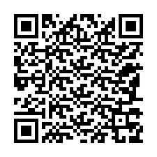 QR Code สำหรับหมายเลขโทรศัพท์ +12187379034