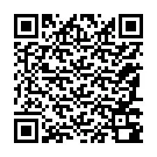 QR Code สำหรับหมายเลขโทรศัพท์ +12187380749