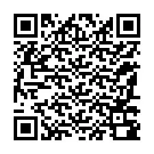 QR kód a telefonszámhoz +12187380750