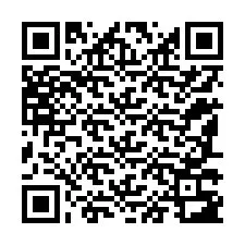 QR-koodi puhelinnumerolle +12187383360