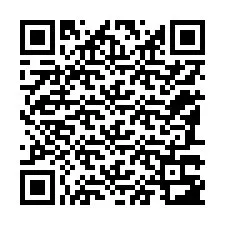 QR Code สำหรับหมายเลขโทรศัพท์ +12187383849