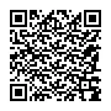 QR-code voor telefoonnummer +12187384063