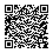 QR-код для номера телефона +12187384569