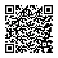 Kode QR untuk nomor Telepon +12187384578