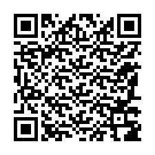 QR код за телефонен номер +12187386716