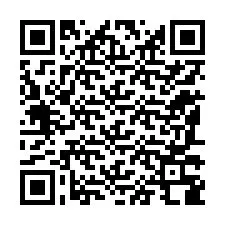 QR-код для номера телефона +12187388356