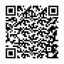 QR-код для номера телефона +12187450272