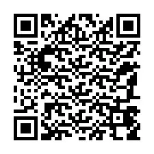 QR код за телефонен номер +12187458000