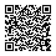 QR Code สำหรับหมายเลขโทรศัพท์ +12187458002